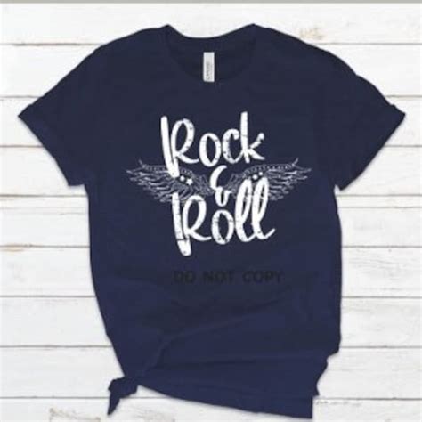 Rock N Roll T Shirt - Etsy