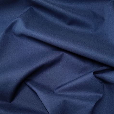 Kona cotton quilting fabric - Navy blue color #1243