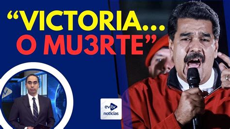 La Nueva Amenaza De Nicolas Maduro Evtvnoticias Tarde 05 06 24 1