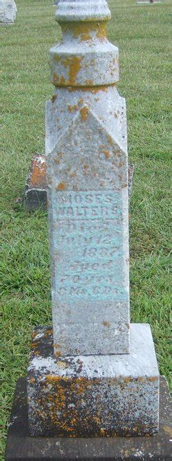 Moses Walters 1816 1887 Mémorial Find a Grave