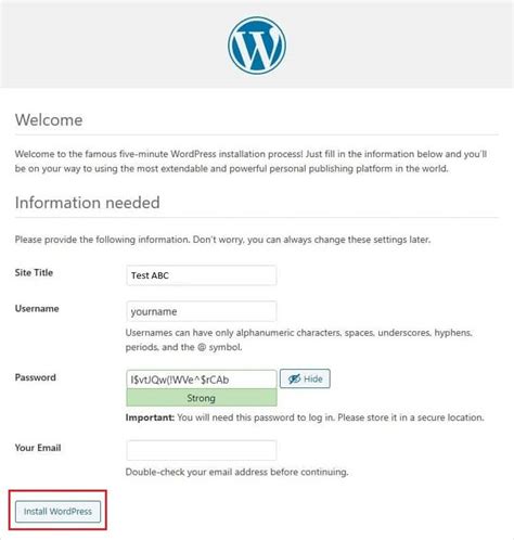 How To Install Wordpress Locally On Windows Hostingsewa Blog