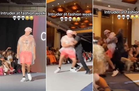 Video Un Intruso In Passerella Alla New York Fashion Week Un