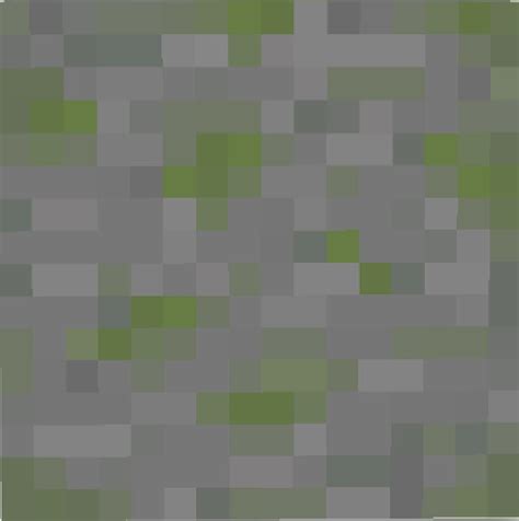 Minecraft Mossy Stone Texture