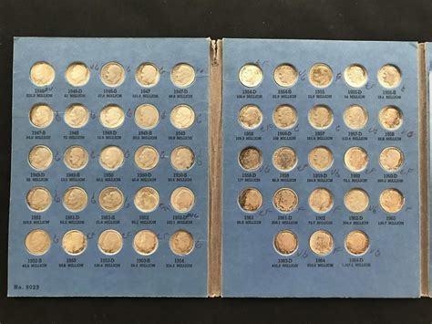 Roosevelt Dimesmercury Dimes Book