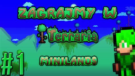 Zagrajmy w Terraria Minilands 1 Latające wyspy nadchodzę YouTube