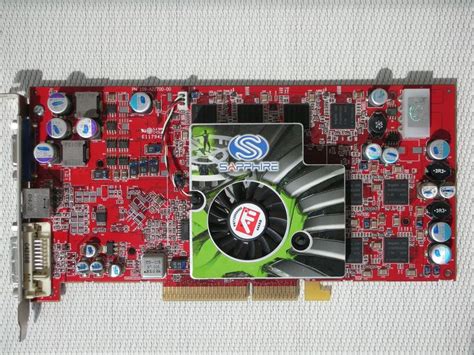 Ati Radeon Sapphire 9800 Pro 256 Mo Agp Graphic Card Cards Graphic