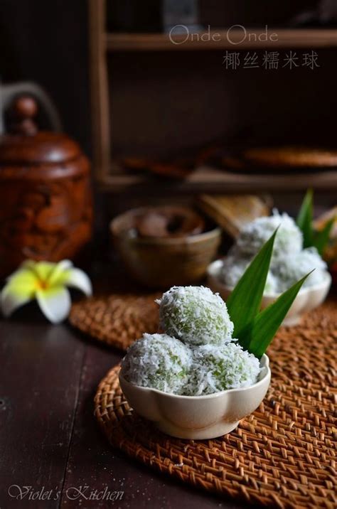 Klepon Pandan Glutinous Rice Balls With Palm Sugar Filling Artofit