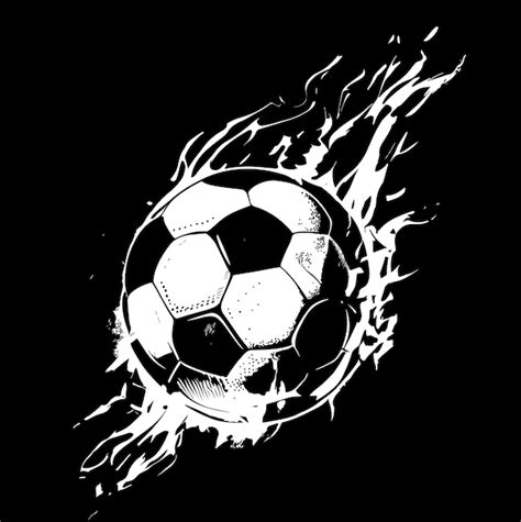 Soccer Balls On Fire To Draw