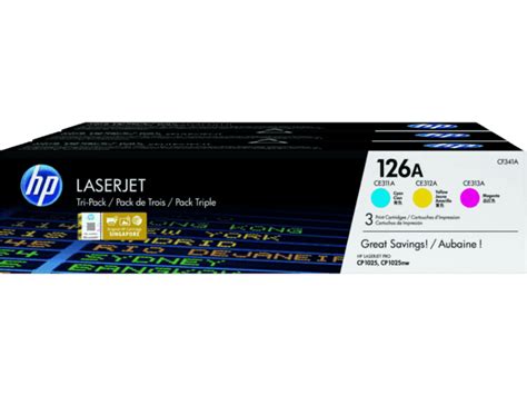 Hp A Pack Cyan Magenta Yellow Original Laserjet Toner Cartridges