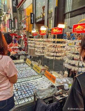 Myeongdong Night Market in Seoul Guide + Photos - CK Travels