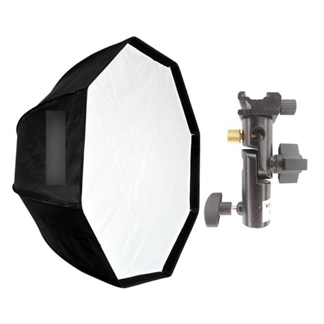 Kit Softbox Octabox Cm E Suporte Flash Adaptador Submarino