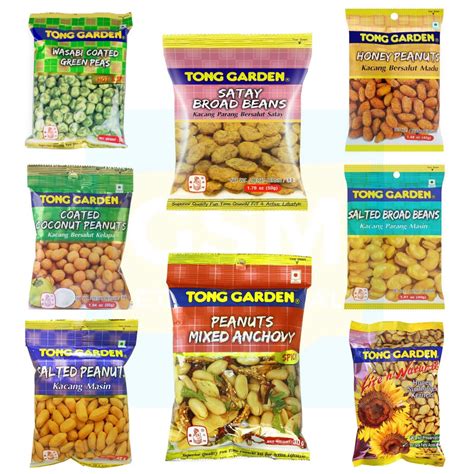 Tong Garden Assorted Flavour Nuts Peanuts Green Peas Broad Beans