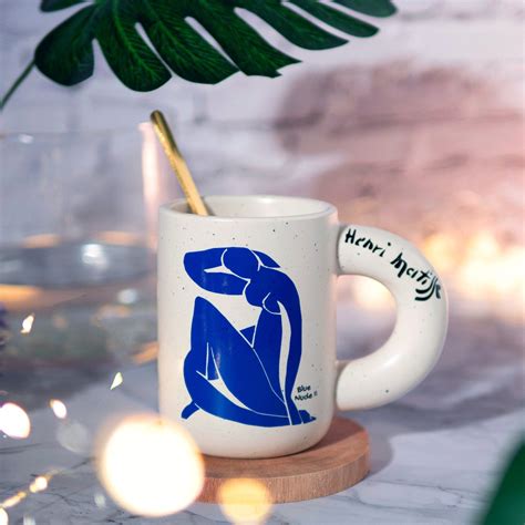 Henri Matisse Blue Nude Donut Handle Coffee Mug OZ Etsy