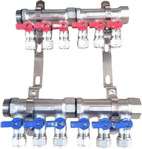 Amazon Loops Plumbing Manifolds W Pex Ball Valves