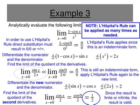 Limit Using L Hopital S Rule Calculator