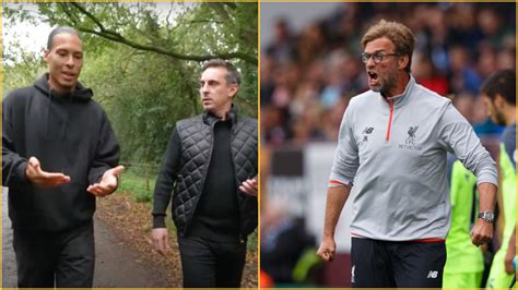 Virgil Van Dijk Explains What It S Like When Jurgen Klopp Loses His Cool