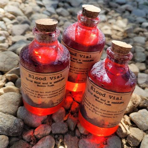 Bloodborne Blood Vial Bottle - Etsy UK