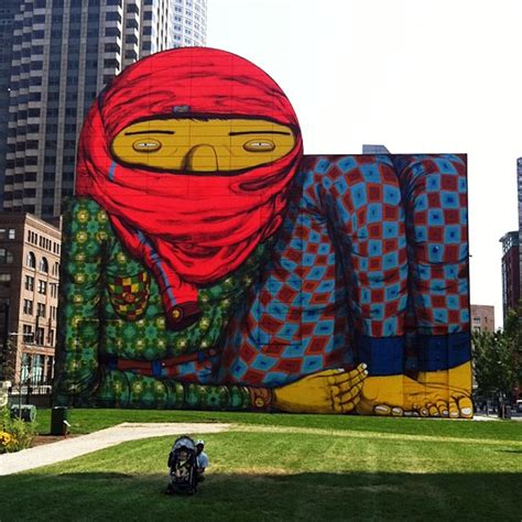 Os Gemeos New Mural In Boston, USA – StreetArtNews