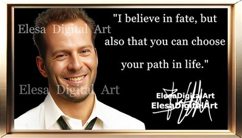 Bruce Willis Poster Quotes Signature Authentic Signature - Etsy