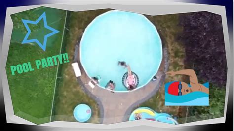 Birthday Celebration Swimming Pool Party YouTube