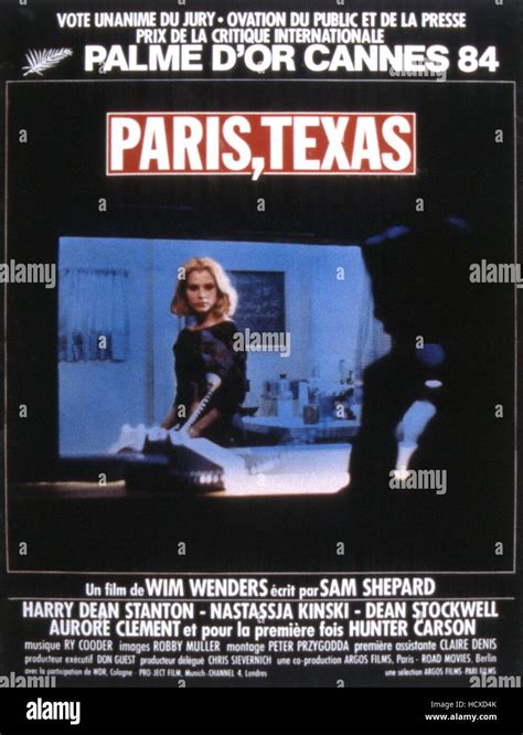 Paris Texas Nastassja Kinski Harry Dean Stanton 1984 Tm And