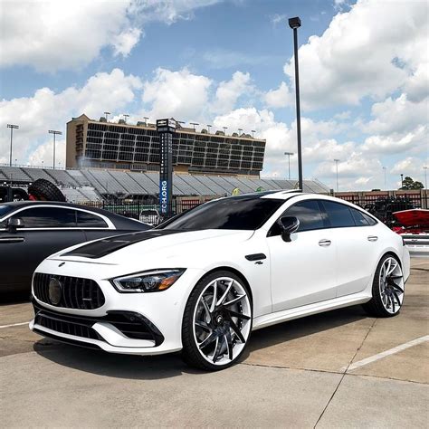 Pearl White Mercedes-AMG GT 63 on 24-Inchers Seems Like a Failed SUV ...