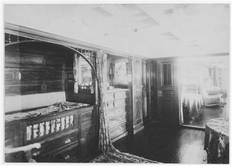 Nh 43358 Uss Olympia C 6 View In Admiral George Dewey S Cabin Showing Bunk 1898