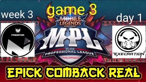 Nexplay Solid Vs Execration Game Mpl Ph Season Regular Season