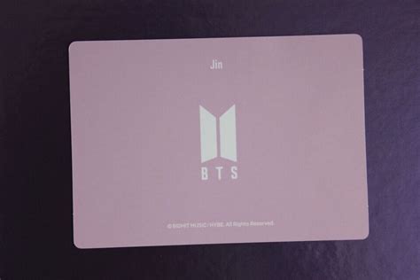 Bts Global Official Fanclub Army Membership Merch Box Photocard