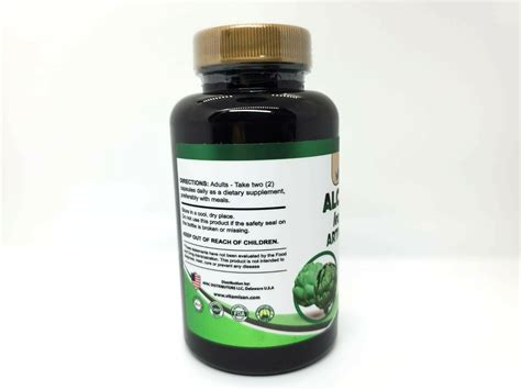 Artichoke Mg Capsules Leaf Extract Capsulas Extracto De Hoja