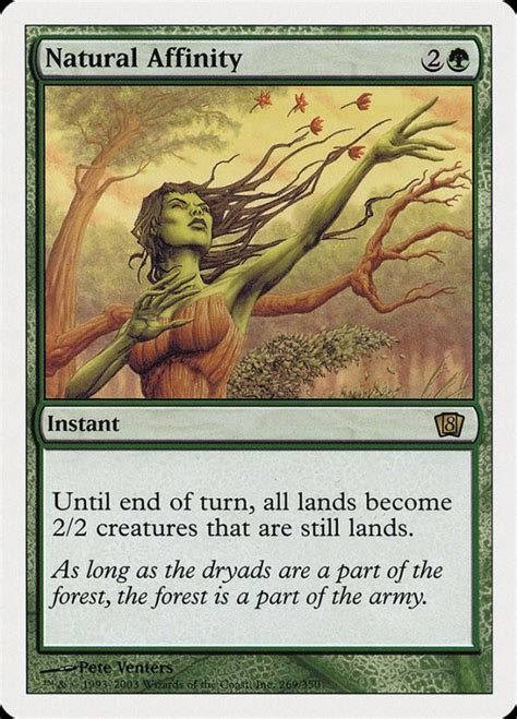 Buy Now Natural Affinity 8ED Eighth Edition MTG MTGCards