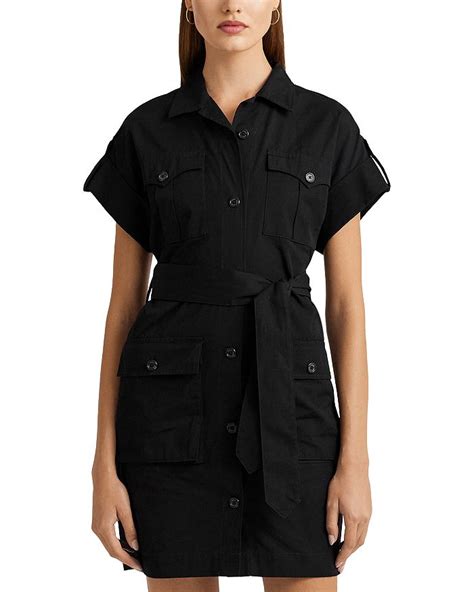 Ralph Lauren Belted Utility Shirtdress Bloomingdales