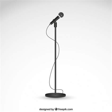 Mic Stand Icon At Vectorified Collection Of Mic Stand Icon Free