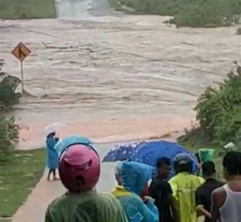 Akibat Hujan Deras Luapan Sungai Air Sakula Meluap Radar Pos