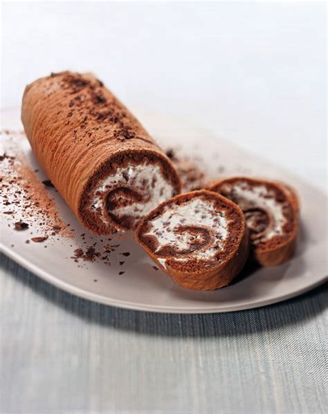 Rotolo Al Cioccolato Farcito Con Ricotta Sale Pepe