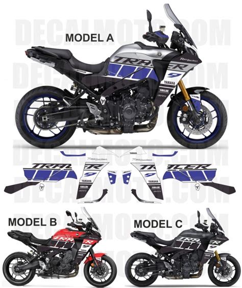 ADESIVI Juego de calcomanías compatibles CON TRACER 9 9 GT FACTORY