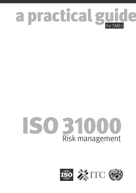 Iso 31000 Risk Management A Practical Guide For Smes Fill Out Sign