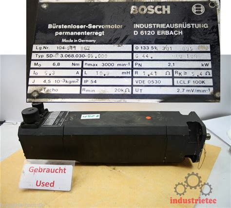 Bosch Sd B Servomotor