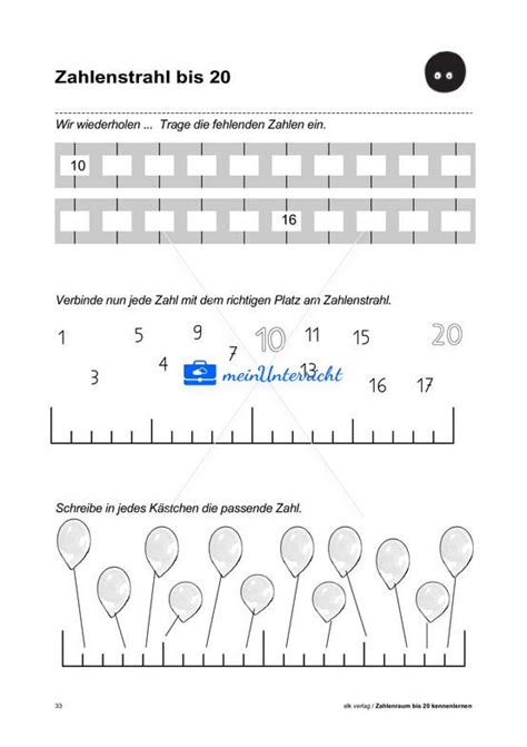 Mengen Und Zahlen Vergleichen Und Ordnen Meinunterricht