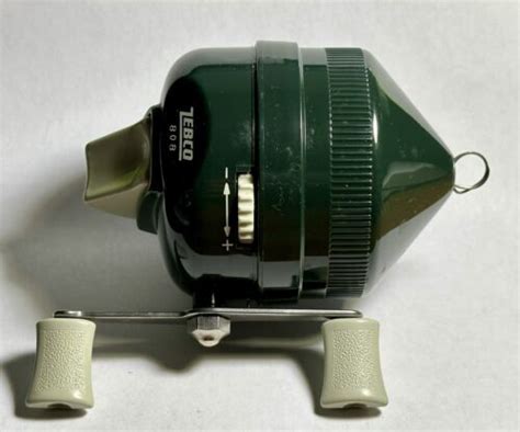 Zebco 808 Spin Cast Reel Made In USA Vintage Green Color EBay