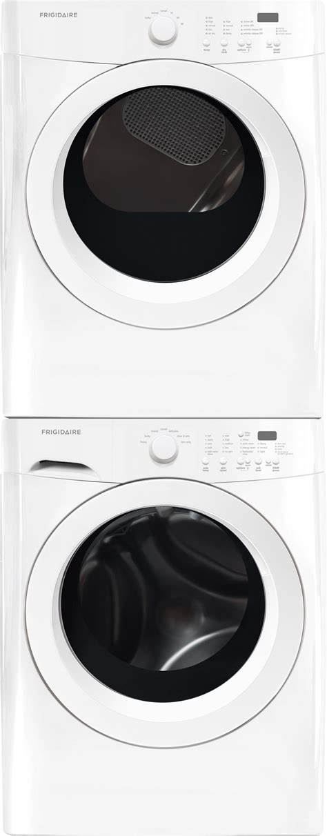 Frigidaire Frwadrew9 Stacked Washer And Dryer Set With Front Load Washer