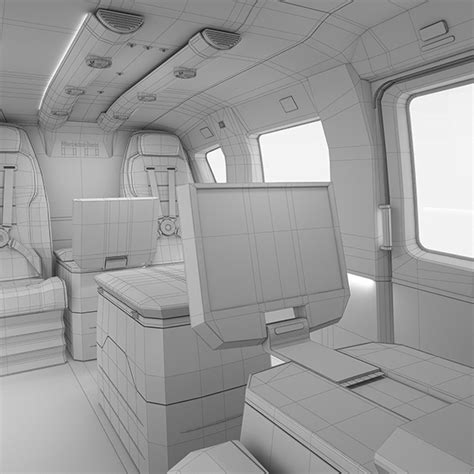 Mercedes-Benz Style Luxury Helicopter Interior on Behance