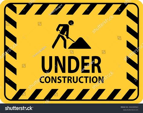 Work Progress Sign Images Stock Photos D Objects Vectors