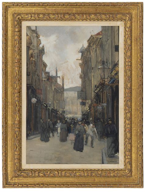 Floris Arntzenius Watercolours And Drawings For Sale A Busy