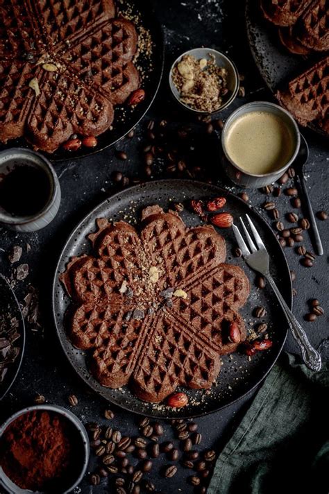 Mokka Zimt Waffeln Knusperstübchen Rezept Zimt waffeln