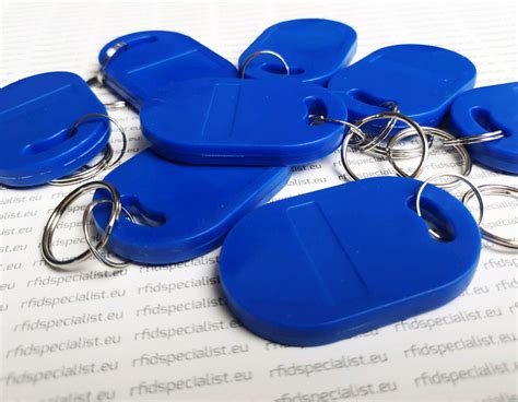 Dual Frequency RFID Key Fobs With 125 KHz And 13 56 MHz Chips