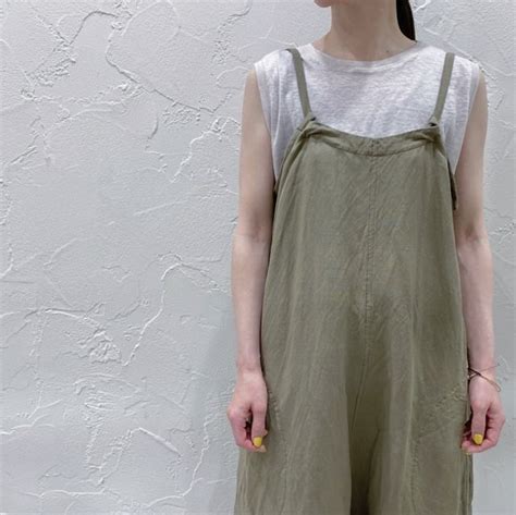 Vlas Blomme Linen Cotton Sheeting Tank Top Coco Cuore