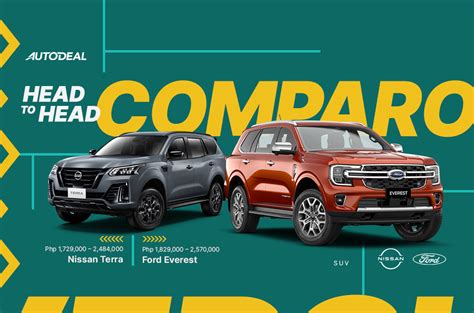 Head To Head Nissan Terra Vs Ford Everest Which Should You Choose