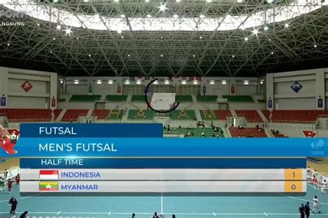 Hasil Futsal Sea Games 2022 Indonesia Vs Myanmar Skuad Garuda Unggul 1