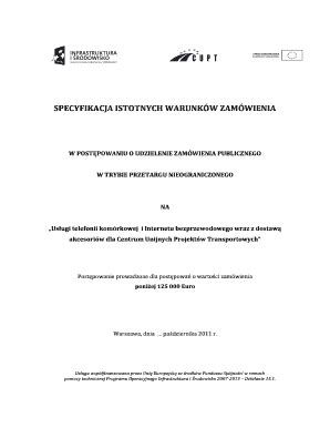 Compilabile Online Cupt Gov Siwz Pdf Centrum Unijnych Projekt W